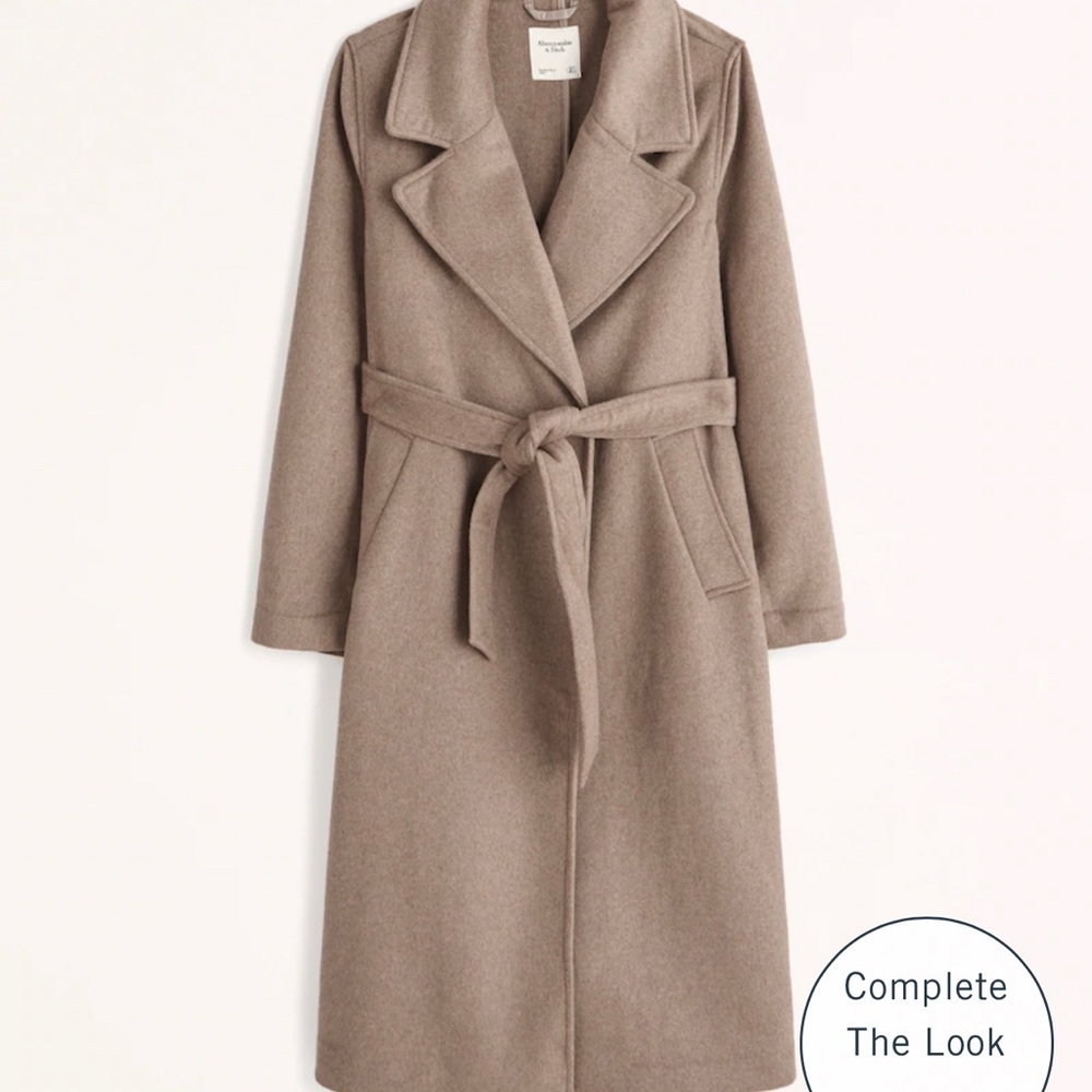 Abercrombie & Fitch Women’s Brown Coat